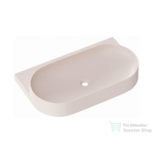   Ravak YARD 80 konzollal falra szerelhető mosdó csaptelep furattal, Alabaster Pink XJX0G280000