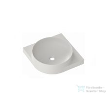   Ravak YARD 45 C konzollal falra szerelhető mosdó csaplyuk-és túlfolyó nélkül, Smoke Grey XJX0O045000