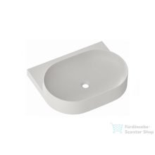   Ravak YARD 60 konzollal falra szerelhető mosdó csaplyuk-és túlfolyó nélkül, Smoke Grey XJX0O060000