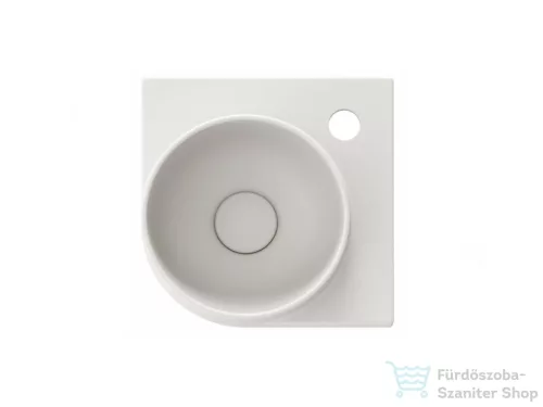 Ravak Yard 28 C kézmosó csaptelep furattal, Smoke Grey XJX0O228000