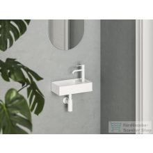   Ravak VEDA Wall 40 mosdó túlfolyó nélkül, jobbos, fehér XJXP1240000