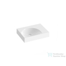   Ravak Lite 60/45 jobbos mosdó, túlfolyó és csaptelep furat nélkül, fehér XJXP1360000