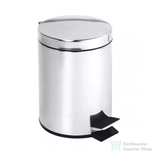 Sapho BEMETA HOTEL Pedálos szemetes, 170x260x170mm, 3l, inox/polírozott (104315022) XP028