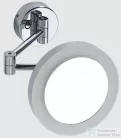 Sapho BEMETA KOZM.TÜKRÖK Kozmetikai tükör, LED világítással, 200x200x430mm, átm:200mm (116101772) (XR016)