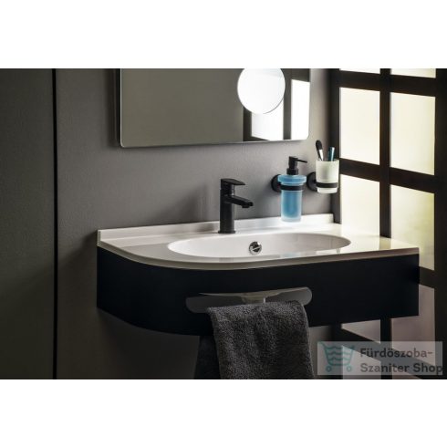 Sapho BEMETA DARK szappanadagoló, 80x190x133mm, 230ml, fekete (104109010) XR101B