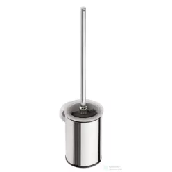   Sapho BEMETA OMEGA Fali WC kefetartó, fekete kefe, 95x385x120mm, króm (104913117) (XR305)
