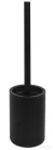 Sapho BEMETA DARK Álló WC kefetartó, 90x385x90mm, fekete (104913090) (XR306B)