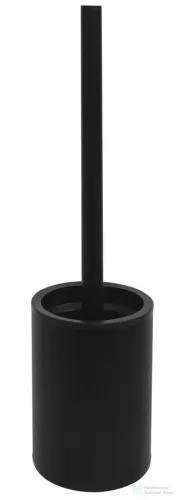 Sapho BEMETA DARK Álló WC kefetartó, 90x385x90mm, fekete (104913090) (XR306B)