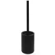 Sapho BEMETA DARK Álló WC kefetartó, 90x385x90mm, fekete (104913090) (XR306B)
