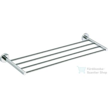   Sapho BEMETA OMEGA Törölközőtartó polc, 655x55x200mm, króm (104105082) (XR412)