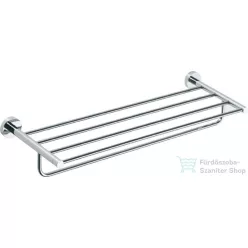   Sapho BEMETA OMEGA Törölközőtartó polc, 655x110x200mm, króm (104105072) (XR415)