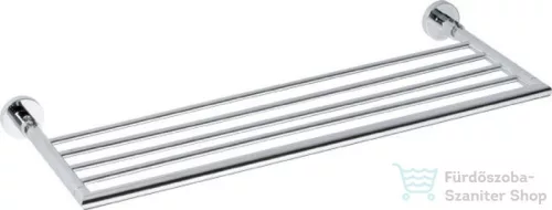 Sapho BEMETA OMEGA Törölközőtartó polc, felnyitható, 655x55x270mm, króm (104205152) (XR420)