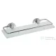 Sapho BEMETA OMEGA Üvegpolc, 300x55x130mm, króm (104102202) (XR607)