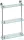 Sapho BEMETA OMEGA Üvegpolc, 400x665x130mm, króm (104202132) (XR608)