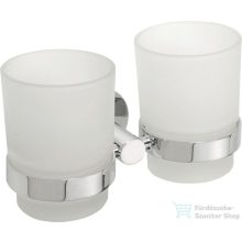   Sapho BEMETA OMEGA Dupla pohártartó, 160x95x90mm, króm (104110022) (XR902)