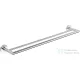 Sapho BEMETA NEO Dupla törölközőtartó, 655x55x125mm, inox/matt (104204055) (XS403)