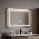Leziter Vid tükör led világítással 80x60 cm Y-04-8060