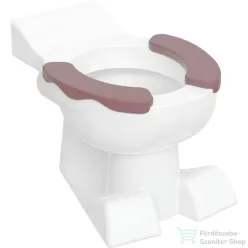   Geberit BAMBINI hátsó kifolyású,mélyöblítéses álló gyerek wc ülőkepaddal,oroszlánlábas design,fehér/kármin vörös,Y212010000