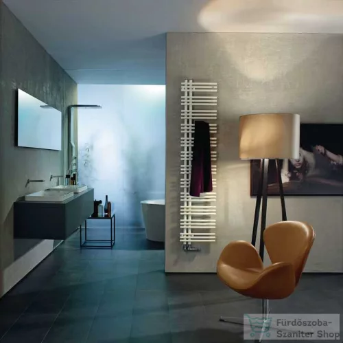 Zehnder Yucca Asym 1340x378 mm fehér radiátor YA-130-040