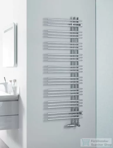 Zehnder Yucca Asym 1340x378 mm króm radiátor YAC-130-040