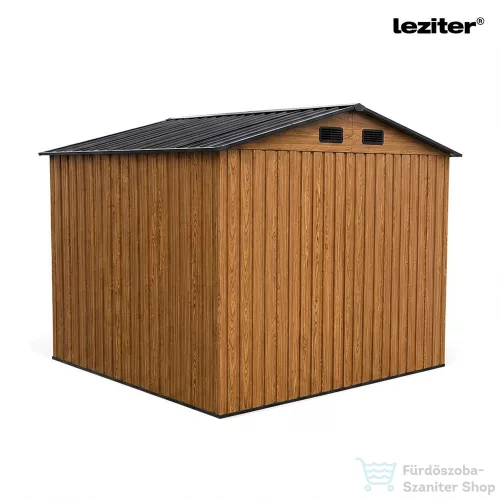Leziter Alaska 6x8 kerti szerszámtároló ház aranytölgy-antracit YB-0608-WG