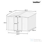 Leziter Idaho 10x8 kerti szerszámtároló ház YB-1008-BL