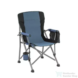   Leziter Comfort karfás horgász szék pohártartóval kék YF-01-BLUE