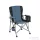 Leziter Comfort karfás horgász szék pohártartóval kék YF-01-BLUE