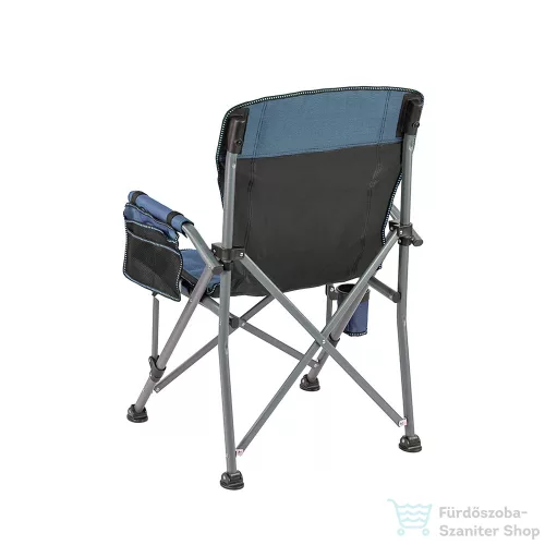 Leziter Comfort karfás horgász szék pohártartóval kék YF-01-BLUE