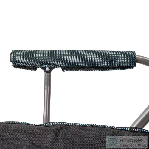 Leziter Comfort karfás horgász szék pohártartóval kék YF-01-BLUE