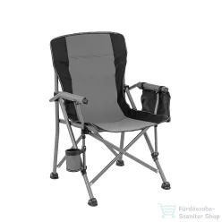   Leziter Comfort karfás horgász szék pohártartóval szürke YF-01-GRAY
