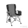 Leziter Comfort karfás horgász szék pohártartóval szürke YF-01-GRAY