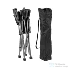 Leziter Comfort karfás horgász szék pohártartóval szürke YF-01-GRAY