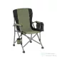 Leziter Comfort karfás horgász szék pohártartóval zöld YF-01-GREEN