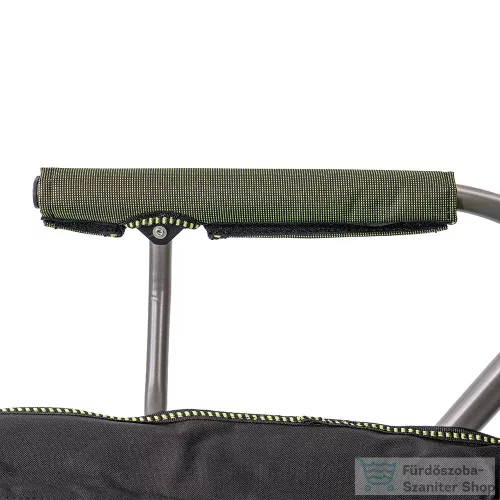 Leziter Comfort karfás horgász szék pohártartóval zöld YF-01-GREEN