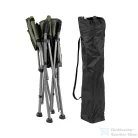 Leziter Comfort karfás horgász szék pohártartóval zöld YF-01-GREEN