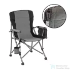 Leziter Comfort Plus karfás horgász szék pohártartóval szürke YF-02-GRAY