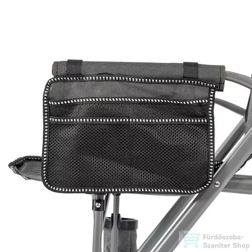 Leziter Comfort Plus karfás horgász szék pohártartóval szürke YF-02-GRAY