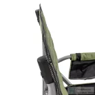 Leziter Comfort Plus karfás horgász szék pohártartóval zöld YF-02-GREEN