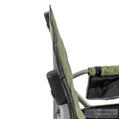 Leziter Comfort Plus karfás horgász szék pohártartóval zöld YF-02-GREEN