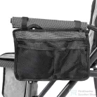 Leziter Premium fűthető karfás horgász szék pohártartóval szürke YF-03-GREY