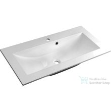 Sapho YUKON mosdó 70x45cm, öntöttmárvány, fehér YU070