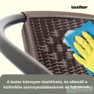 Leziter Napoli kerti szék barna YX-C01