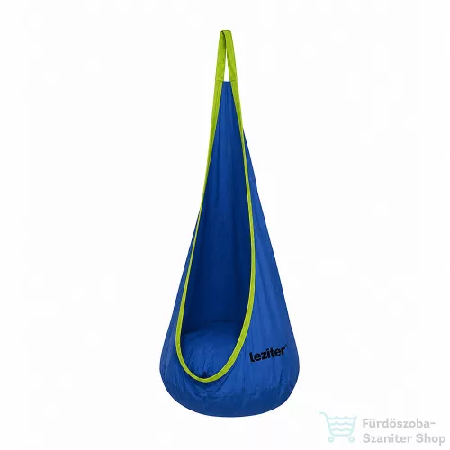 Leziter Cosy függőhinta csepphinta párnával pumpával kék YYL002-Blue