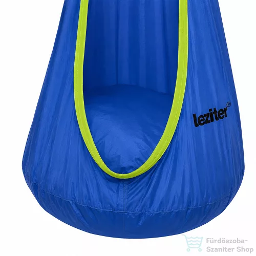 Leziter Cosy függőhinta csepphinta párnával pumpával kék YYL002-Blue