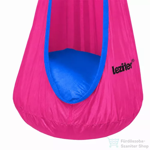 Leziter Cosy függőhinta csepphinta párnával pumpával rózsaszín YYL002-Pink