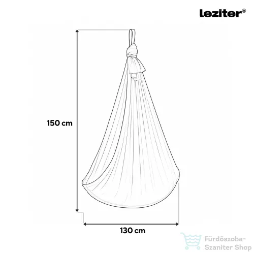 Leziter Lunara szenzoros függőhinta szürke YYL004-Grey
