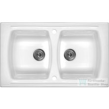 Deante Lusitano kerámia mosogató, fehér ZCL 620N