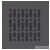Zenon takarórács Smart Slate zuhanytálcához,negro 