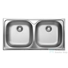 Deante Xylo rozsdamentes mosogató, szatén ZEX 0203